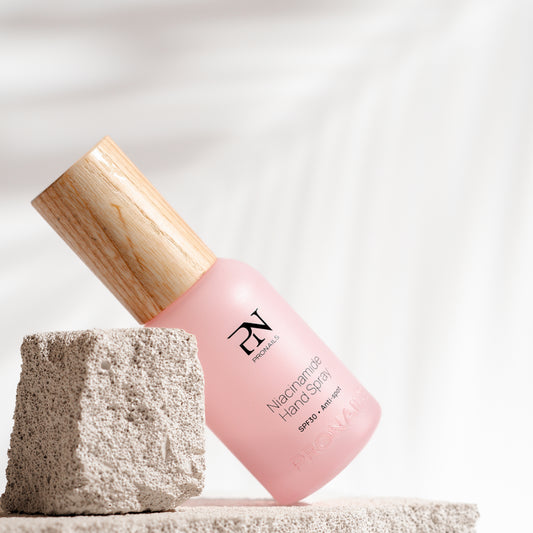 Pronails | niacinamide hand spray spf30 anti-spot - handtas formaat