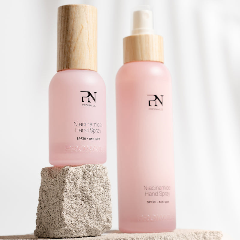 Pronails | niacinamide hand spray spf30 anti-spot - handtas formaat