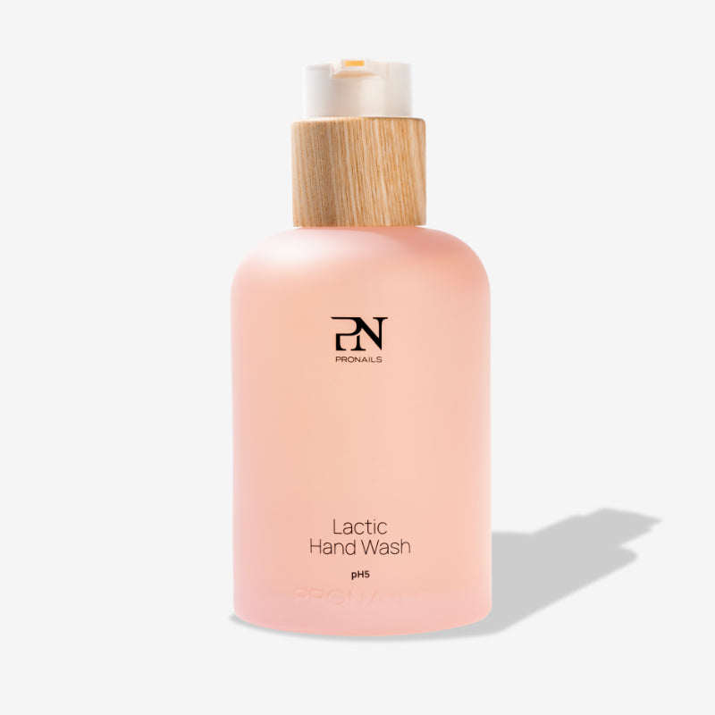 Pronails | lactic hand wash ph5 - glazen dispenser