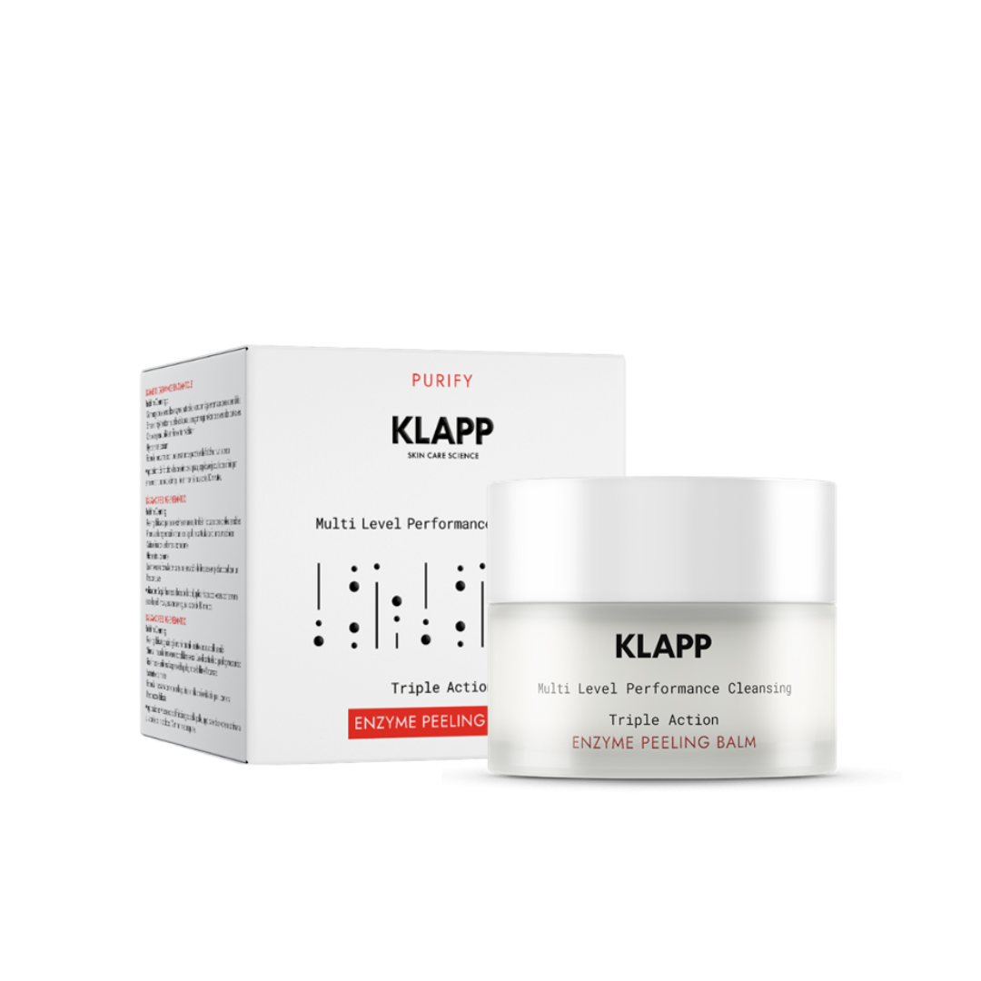 KLAPP cosmetics | triple action enzyme peeling balm - 50ml