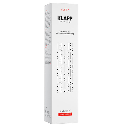 KLAPP cosmetics | triple action cleansing gel