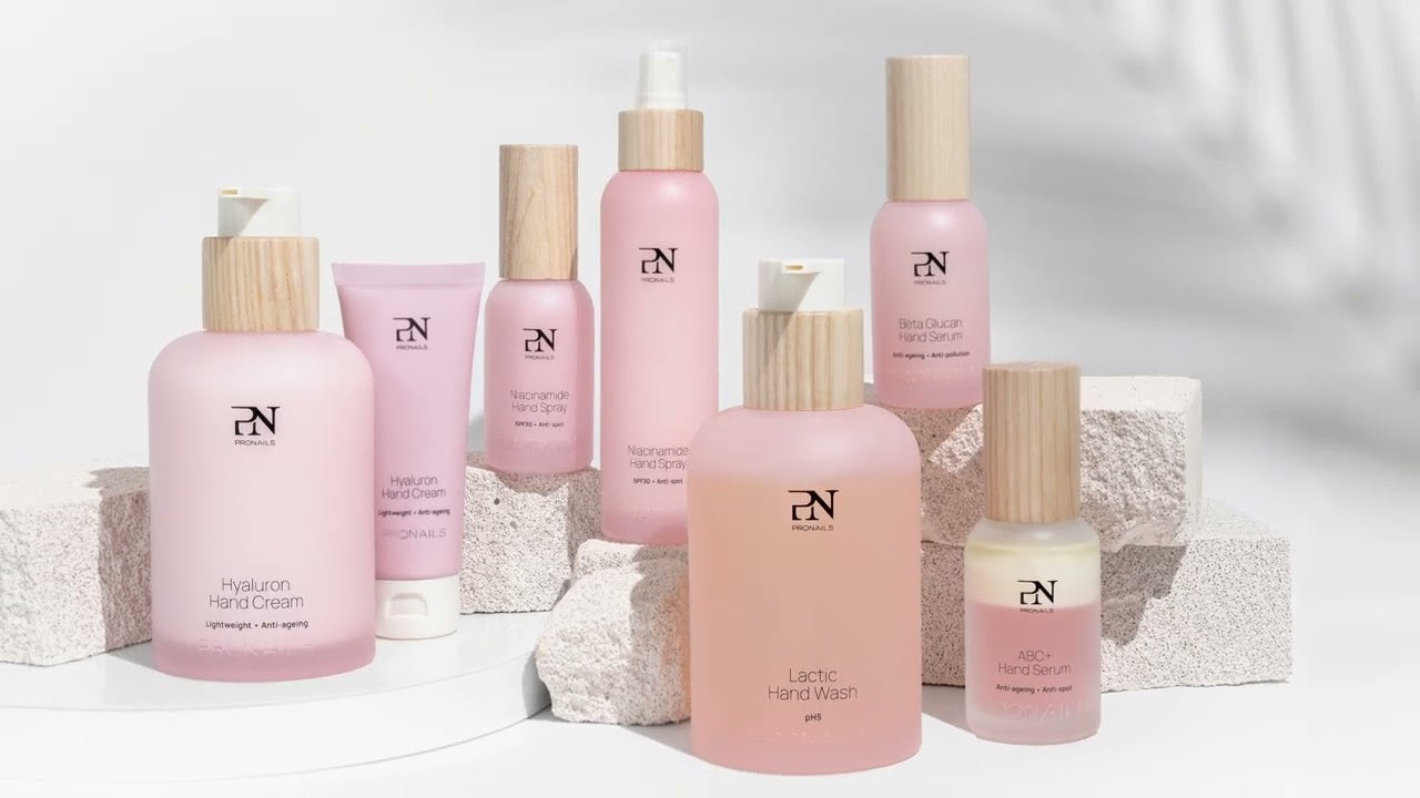 Pronails | lactic hand wash ph5 - glazen dispenser