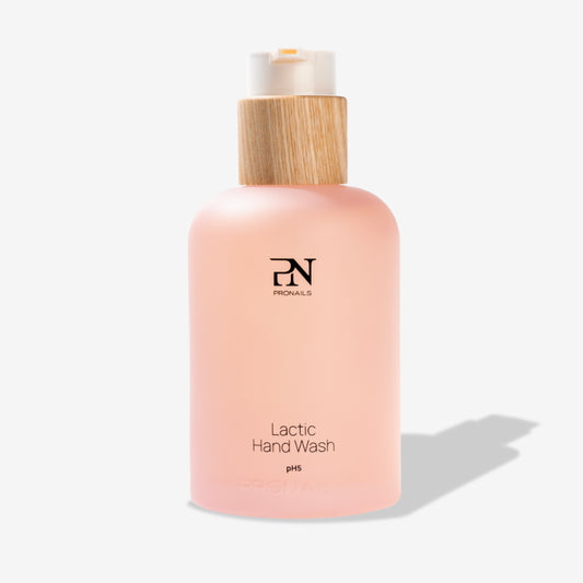 Pronails | lactic hand wash ph5 - glazen dispenser